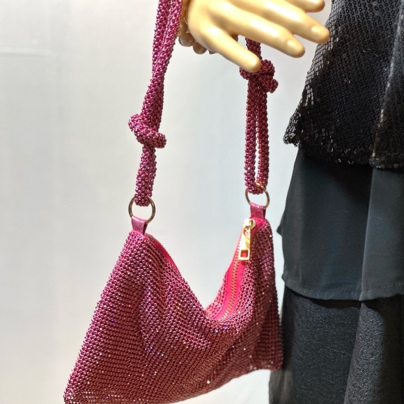 DAYANA FONTANA NYC Rhinestone Shoulder Bag - Picture 2 of 5